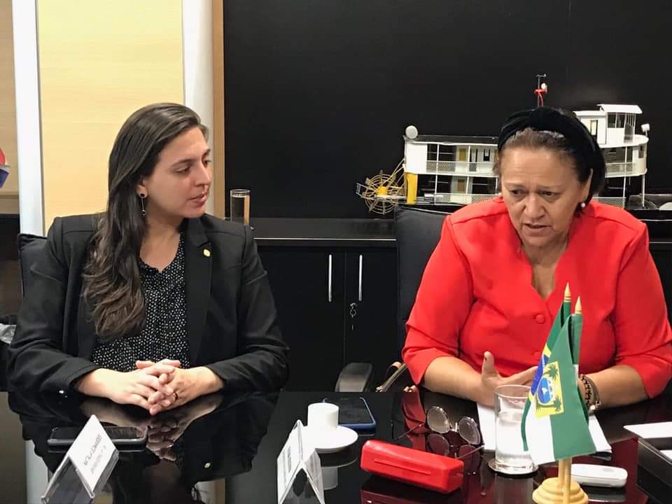 Natália Bonavides e Fátima Bezerra discutiram recursos para o RN com o  governo federal - Natália Bonavides